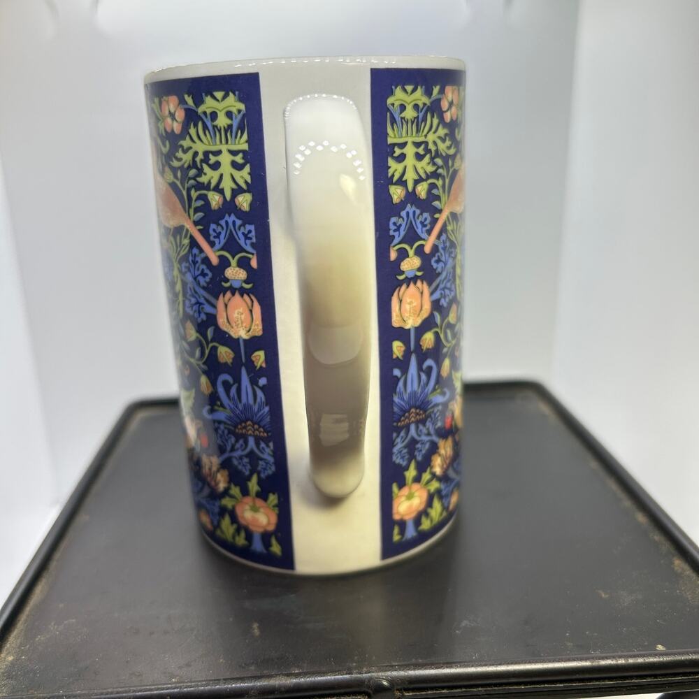 Dunoon Scotland Stoneware Mug William Morris "Strawberry Thief" Arts & Crafts - Picture 9 of 9